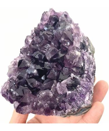 Natural CrystalStone Uruguay Amethyst Geode Spiritual Crystal Cluster JITZEGMD - Buy Online on GoSupps.com