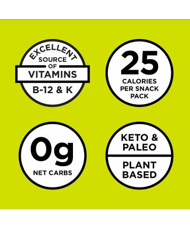 gimMe Organic Seaweed Sheets - Sea Salt & Avocado Oil Keto Snack | Pack of 6 - Buy Online on GoSupps.com