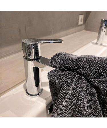 Magicwipe XXL Bathroom Drying Cloth 40x60cm Shiny Bath XXL Drying Towel for Shower Magicwipe Drying Cloth Super Absorbent Efficient Cleaning and Drying No Streaks (2pcs 20 * 30 Black) 2pcs 20*30 Black - Buy Online on GoSupps.com