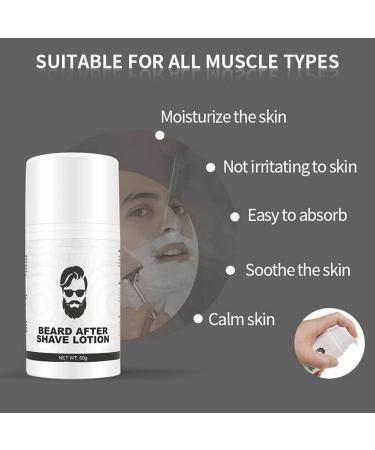 NATUDOCO 3PCs Bart Aftershave Lotion for Men - 150g Moisturizer Quick Absorbing Skin Care for All Skin Types - Buy Online on GoSupps.com