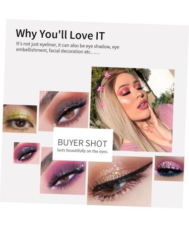 Healeved 12pcs Liquid Colorful Eyeliners Women Fashion for Shadow Accessories Eye Glitter Makeup - Buy Online on GoSupps.com