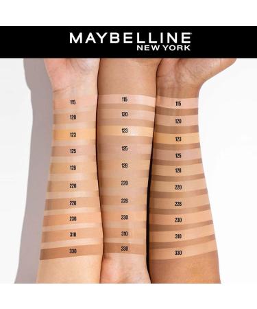 M-aybelline New York Super Stay Lumi Matte Liquid Foundation 30 HR Long Lasting yet Lightweight 125 35ml - Buy Online on GoSupps.com