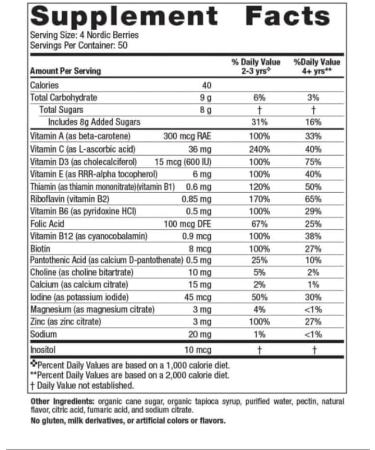 Larksh E NOmegas Berry Citrus Original Flavor 200 Gummy Berries - Buy Online on GoSupps.com