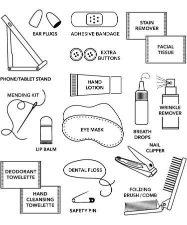 Pinch Provisions Travel Kit - 18 Essential Items for Road Trips & Travel | Perfect Gift for Friends & Family | Portable Navy Pouch - Buy Online on GoSupps.com