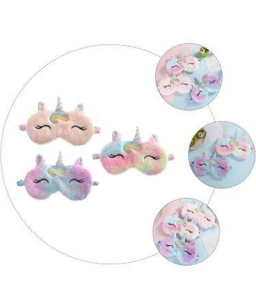 NOLITOY Unicorn Eye Patch Hair Ties - 3pcs Cotton Eye Cover & Blindfold for Sleep Travel & Gifts - Buy Online on GoSupps.com