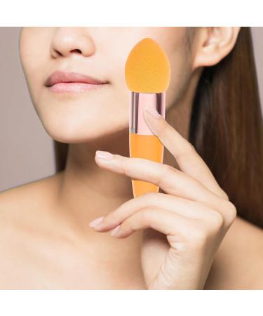 POPETPOP 3pc Travel Makeup Eye Makeup Brush Makeup Powder Brush Makeup Sponge with Handle Professional Makeup Concealer Brush Concealer Sponge Lip Brush Cosmetic Brush Major - Buy Online on GoSupps.com