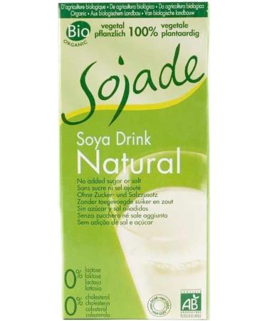 Sojade | Soya Milk - unsweetened | 3 x 1l - Buy Online on GoSupps.com