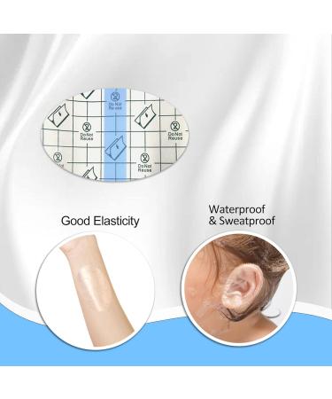 Baby Bath Ear - Transparent Baby Waterproof Ear Stickers - -time Ear Covers for Bathing Transparent High Heel Invisible Foot Care Sticker - Buy Online on GoSupps.com