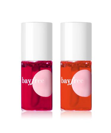 bayfree Lip Tint Stain Set  Lip Stain Long Lasting Waterproof  Lightweight  Non-sticky  Transfer-Proof  Matte Finish Lip Makeup (juicy)