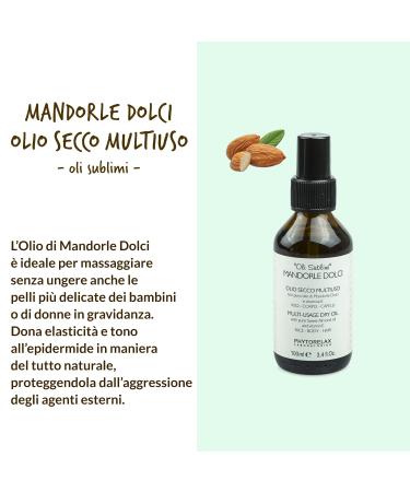 Buy Phytorelax Almond Dry Oil 100ml - Nourishing Body & Hair Care | International Shipping Available - Buy Online on GoSupps.com
