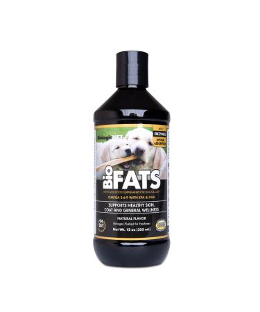 BiologicVET BioFATS Omega 3-6-9 Fatty Acid for Dogs and Cats, Liquid 12 oz. Amber