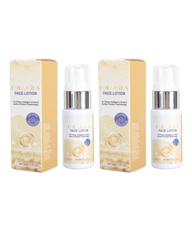 2 Pcs 30ML Collagen Face Moisturizer | Hydrating & Firming Cream for All Skin Types - International Shipping - Buy Online on GoSupps.com