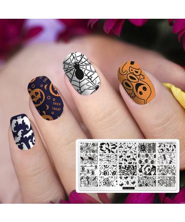 Christmas Nail Art Plate | DIY Stamping Template for Manicure | Holiday Designs for Professional & Home Use - Buy Online on GoSupps.com
