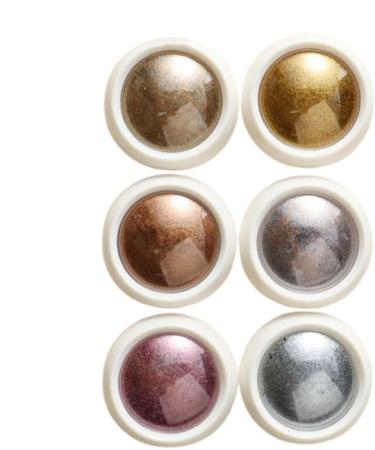 Nail Chrome Powder Set chrome pour ongles - 6 couleurs paillettes pigment pigment pour les paillettes | Poudre de pigment clou pour petite amie pouse amie s ur fille 01 UN - Buy Online on GoSupps.com