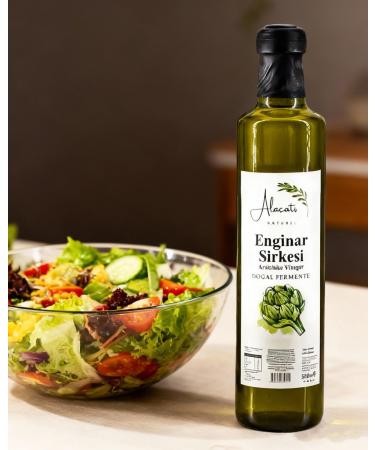 Organic Aged Artichoke Vinegar Natural Fermentation 2-Pack 500 ml. - Buy Online on GoSupps.com