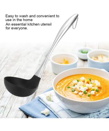 Spoon Nylon Utensil Heat Resistant Durable Scoop Soup Ladle for Stews for Serving Soups for Curry - Buy Online on GoSupps.com