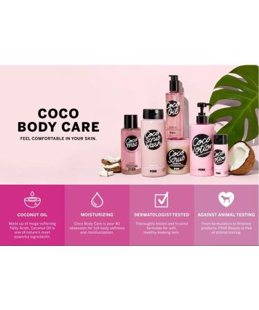 Victoria's Secret Pink Coco Hydrating Body Lotion - Coconut Oil Infused - Buy Online on GoSupps.com