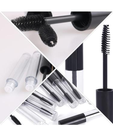 EXCEART 5pcs Mascara Brush Empty Bottle Eyelash Mascara Eyeliner Bottle Refillable Bottle With Brush Head 10.5X1.6cm Black - Buy Online on GoSupps.com