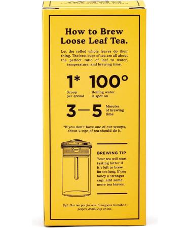 Brew Tea Co English Breakfast 113g Loose Leaf Tea - Strong & Malty (Pack of 1) - Buy Online on GoSupps.com