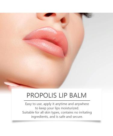 Propolis Lip Cerin Honey Bee Lip Butter Honey Bee Lip Butter Hydrating Overnight Lip Balm & Mask 12 Hours Long-lasting Moisture Gentle Exfoliation For Daily Use - Buy Online on GoSupps.com