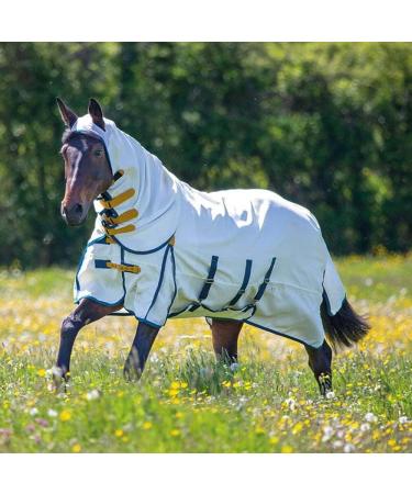 Shires Highlander Plus Sweetitch Horse Combo Rug - White White 6ft 3in - Buy Online on GoSupps.com
