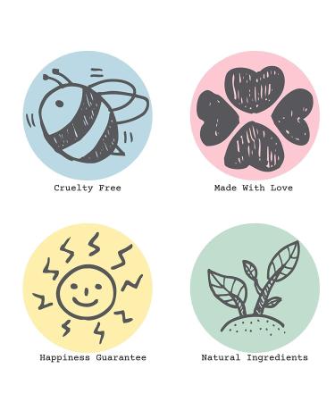 Bella & Bear Fizzy Clementine Shower Jelly - Vegan/Cruelty-Free - Teen Girl Gift - 6.7oz - Buy Online on GoSupps.com