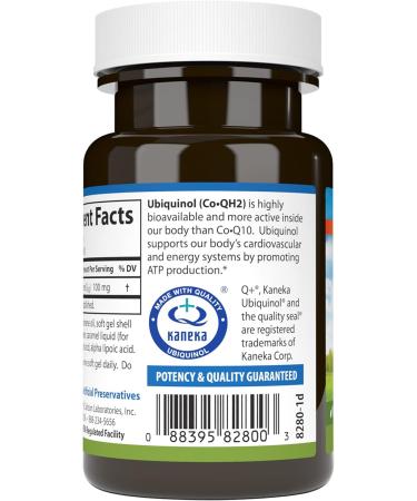 Carlson Labs CO-QH Ubiquinol Soft Gels 30 Count - Buy Online on GoSupps.com
