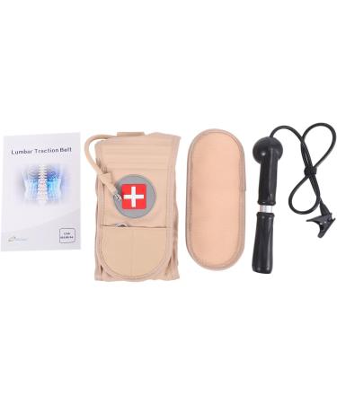 Buy Bed Lumbar Vertebrae Air Decompression Back Belt - Pain Relief & Waist Support for Sizes 29-49 | International Shipping - Buy Online on GoSupps.com