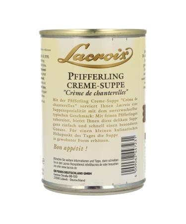 Lacroix Chanterelle Cream Soup 6x400ml - Rich Flavor Gourmet Convenience | Buy Internationally Online - Buy Online on GoSupps.com