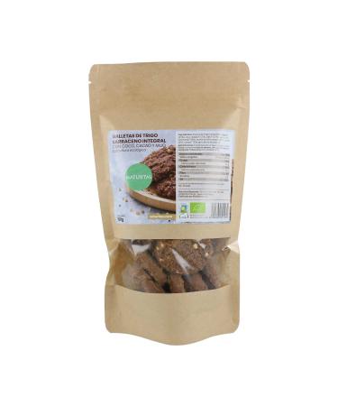 Naturitas Wholegrain buckwheat biscuits with coconut cocoa and organic millet 180g Naturitas Essentials | Vegan biscuits with no added sugar