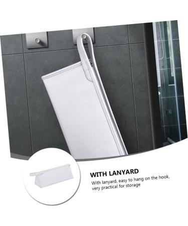 Angoily Portable Blow Dryer 2pcs Hair Dryer Storage Bag Travel Hair Dryer Cosmetics Makeup Holder Travel Case for Curling Iron 35x14cmx2pcs Silverx2pcs - Buy Online on GoSupps.com