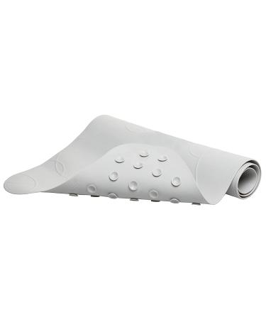 Ubbi Non-Slip Baby Bath Mat with Powerful Suction Cups - Gray | Bath Tub Time Essentials - Buy Online on GoSupps.com