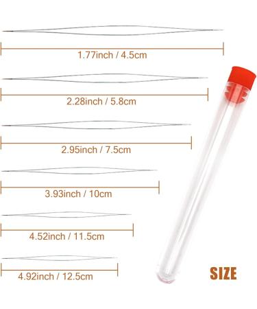 18 PCS Large Eye Beading Needles for Jewelry Making - 6 Sizes Seed Bead Needles and Threader Tool Set by YAWALL - Buy Online on GoSupps.com
