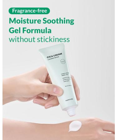 Derma-Teca Calming Repair Cica Cream - 70% Centella Asiatica Moisturizing & Skin Barrier Improvement - 1.69 oz - Buy Online on GoSupps.com