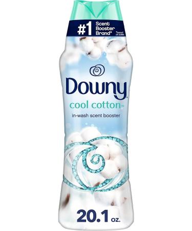 Downy in-Wash Scent Booster Beads, Cool Cotton, 20.1 oz 1.25 Pound (Pack of 1)