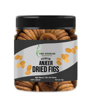 THE EDIBLES Dry Fruit Dried Figs Afghani Anjeer - 250 gm | Afghani Anjeer Figs Dry Fruits Anjir_Packing May Vary