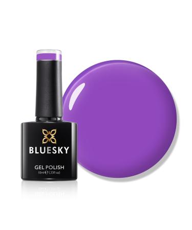 Bluesky Gel Nail Polish 10ml Fast Talker - AW2310 Purple Soak-Off Gel Polish for 21 Day Manicure Professional Salon & Home Use Requires Curing Under UV/LED Lamp