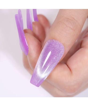 Vishine Cat Eye Holographic Glitter Gel Nail Polish Set Soak Off UV LED Light Starry Sky Effect Magic Gel Nail Polish Kit Manicure Nail Art Kit 6 Colors with Free Magnet 8ml 6 Color Set - 8ml - Buy Online on GoSupps.com