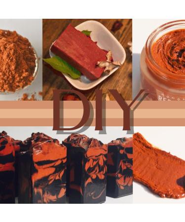 MGanna 100% Natural Moroccan Red Clay Powder | Anti-Aging & Skin Tightening | Hair Masks Peelings Creams & Soap | 0.5 lbs / 227 g - Buy Online on GoSupps.com