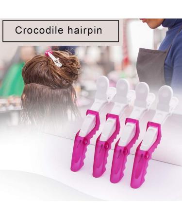 24 PCS Plastic Crocodile Hair Hairdressing Sectioning Clamp Hair Styling Clips - Buy Online on GoSupps.com