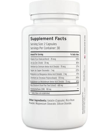 Maximum Prostate Supplements for Men 600 mg Beta Sitosterol & 100 mg DIM Per Serving Mens Health Supplements for Urinary Support & Bladder Control (60 Caps) - Buy Online on GoSupps.com