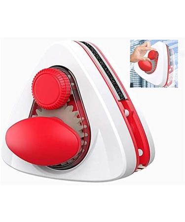 Window Scrubber Window Glass Cleaner Wiper Adjustable Double-Sided Magnetic Window Cleaner Window Glass Cleaning Brush for High-Rise Building Single Glazed and Double Glazed Windows