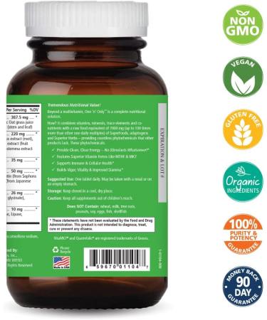 Pure Essence One n Only 60 Tablets - Premium Dietary Supplement for Wellness - Buy Online on GoSupps.com