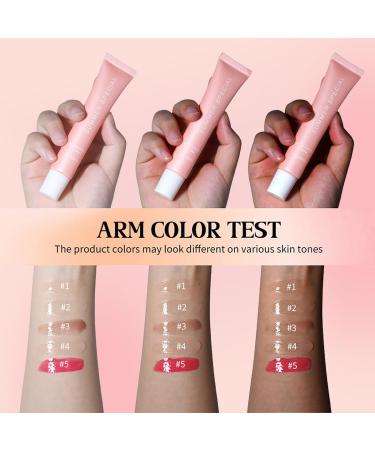 5-Color Lip Balm Butter Set-With Shea Butter&Avocado Oil Natural Ingredients Lightweight&Non-Sticky Instant Hydration 5 Shades (Vanilla/Mint/lced Coffee/Cake/Guava) Natural Scent Ideal for Gifting - Buy Online on GoSupps.com