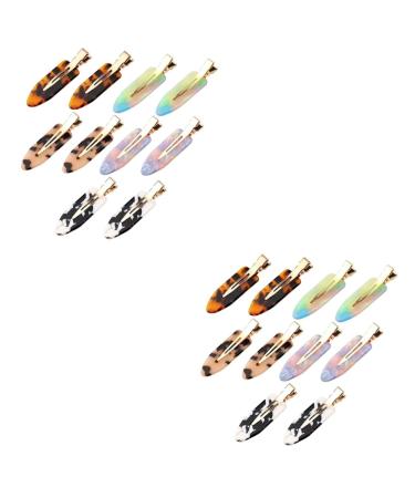 POPETPOP Womens Hair Clips Acrylic Resin Hair Barrettes