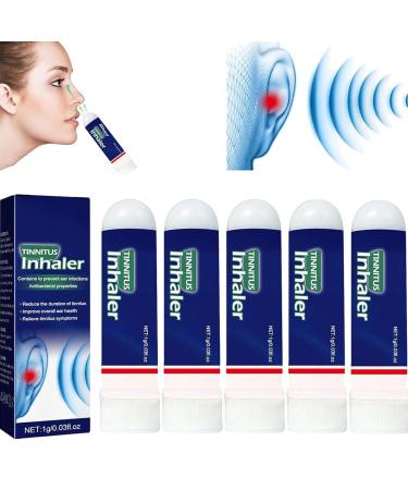 Biijuk Echo Ease Tinnitus Inhaler innitus Relief for Ringing Ears Auricalm Tinnitus Relief Device Echo Ease Nose Inhaler for Tinnitus Echoease Tinnitus Relief Spray Relieve Ear Discomfort (5PCS)