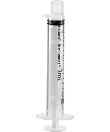 NeoMed at Home 3mL Bolus Reusable O-ring Syringe with ENFit - Box of 50 - 1 000 Uses per Box