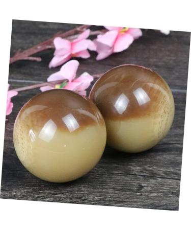 Frcolor 2PC Horn Fitness Massage Balls | Spiritual Baoding Balls for Hand Exercise & Health Training - International Shipping - Buy Online on GoSupps.com