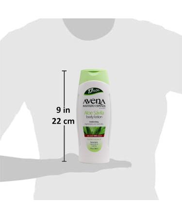 Avena Instituto Espanol Aloe Savila Body Lotion Moisturizing Regenerates and Nourishes 2-pack Of 17 FL Oz each 2 Bottles. - Buy Online on GoSupps.com