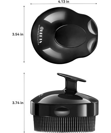 HEETA Exfoliating Silicone Body Brush Scrubber - Soft Bristles for Wet and Dry Brushing - Buy Online on GoSupps.com